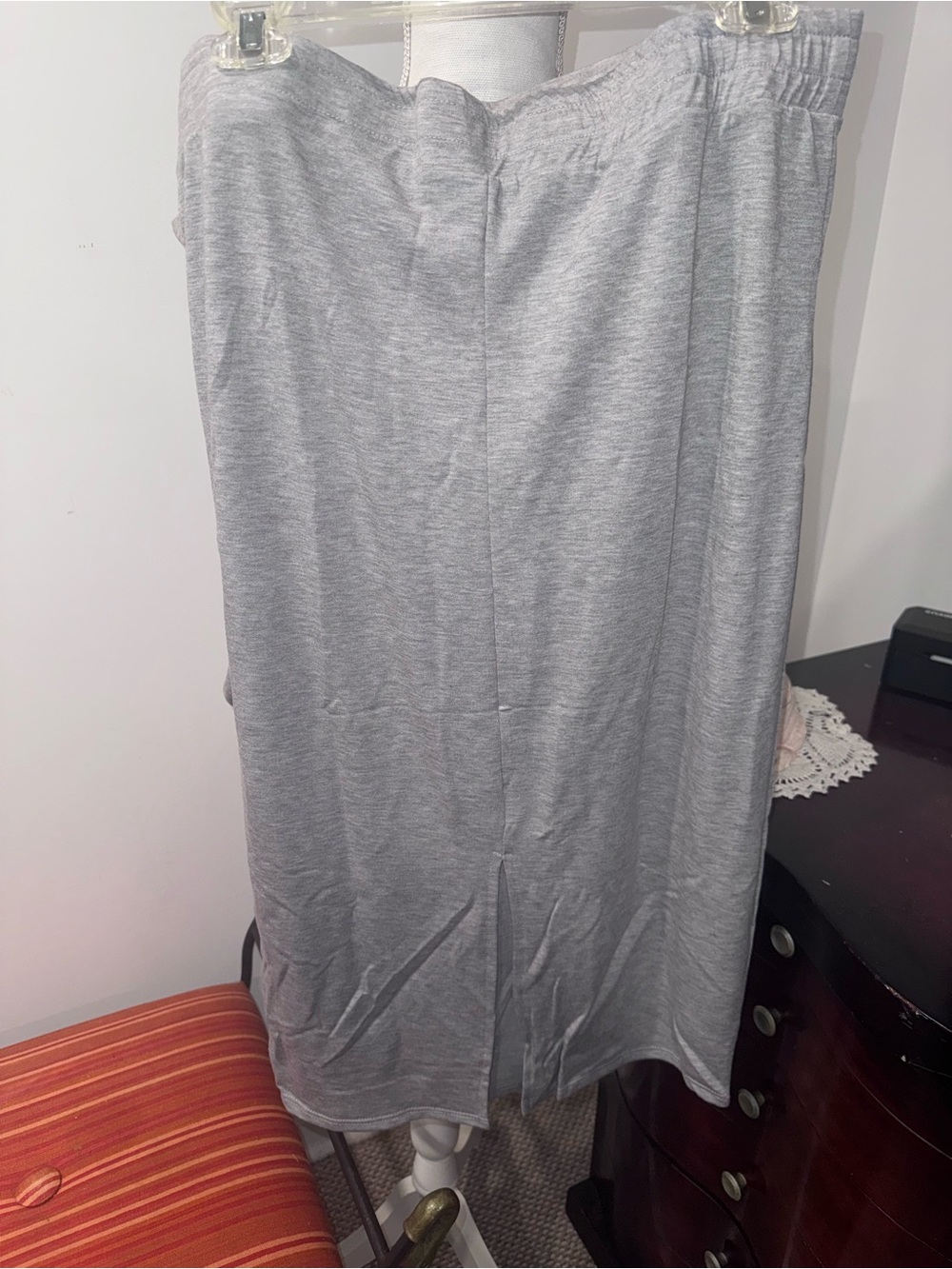 Zenana
Light Gray Cap-Sleeve Pullover Tank Top with skirt - Picture 8 of 11